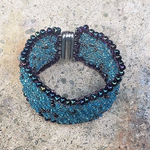 Crochet Bracelet No.10 - Picture 2 of 4